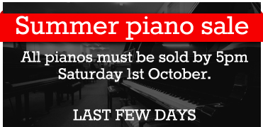 used pianos from Piano Workshop in Sevenoaks
